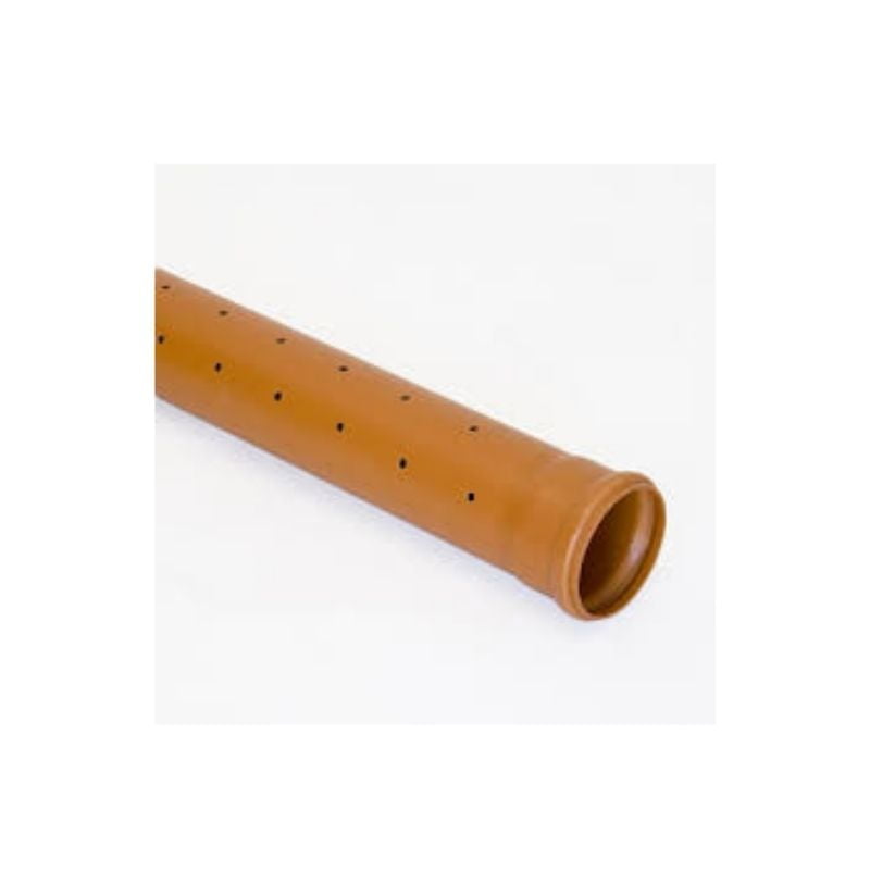 Percolation Pipe 4 Inch X 6m With Holes
