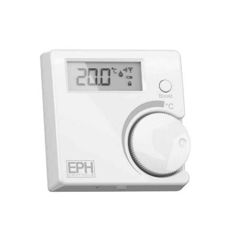 RF Room Thermostat With Boost Button From EPH