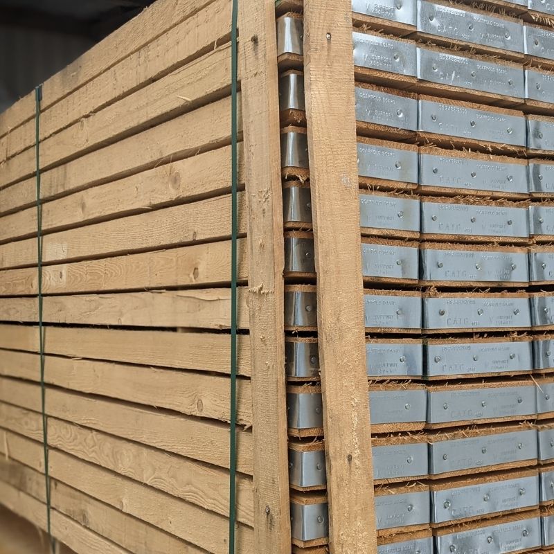 Scaffold Planks 8″ Wide X 2″ High X 2.42 Metres Long