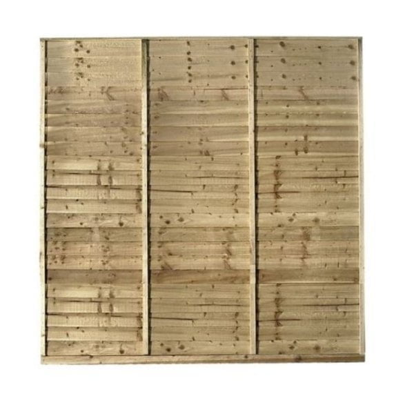 Wooden Fence Panels (Shiplap) - MyBuildingSupplies.ie