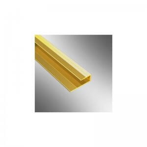 Square Edge Gold D Pack Flooring Coverstrip