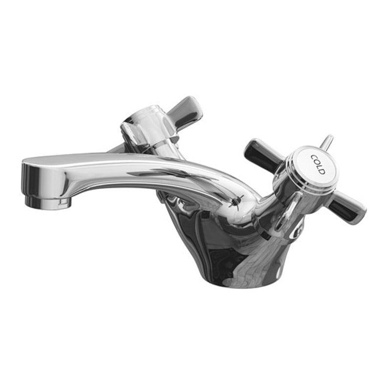 Straffan Mono Basin Mixer Tap With Spring Waste