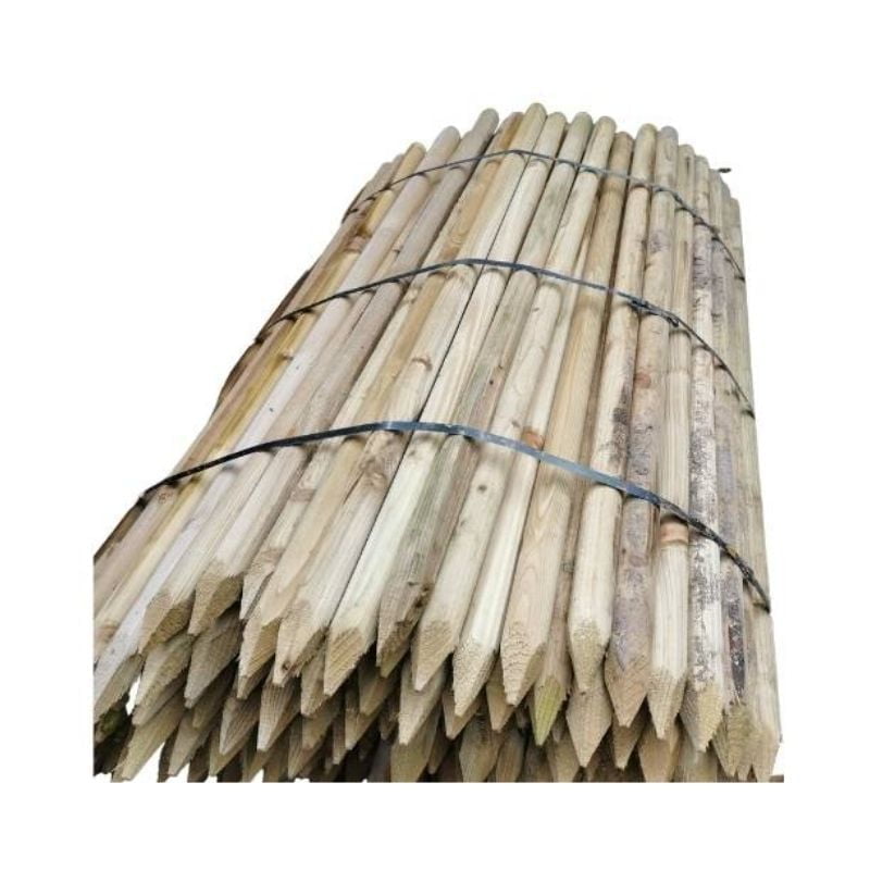 Tree Stakes 2 Inch Round - 5 Feet