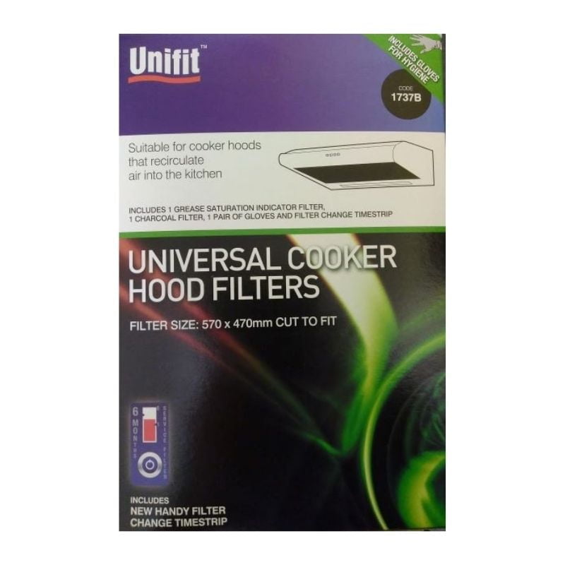 Unifit Universal Cooker Hood Filter 470mm x 570mm
