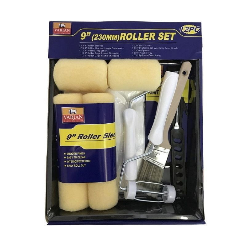 9 Inch Roller Set – 12 Pieces