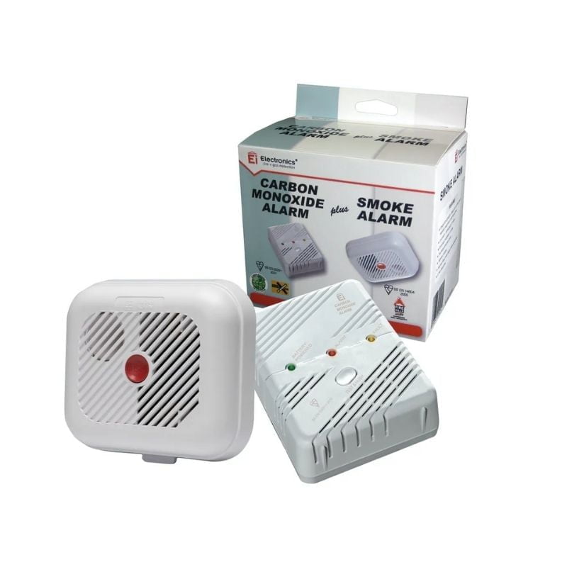 Carbon Monoxide Alarm and Smoke Alarm Twin Pack