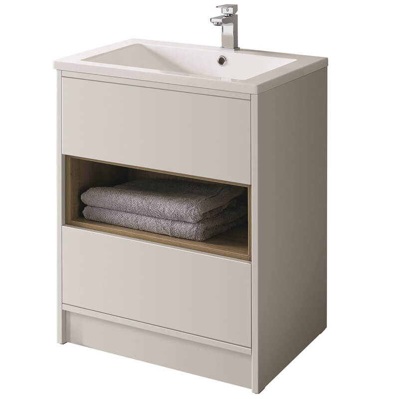 Dove Grey Floor Standing Sink Cabinet