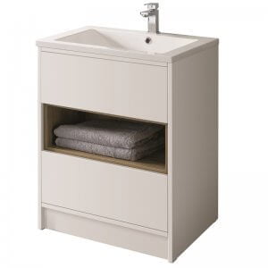 Gloss White Floor Standing Sink Cabinet