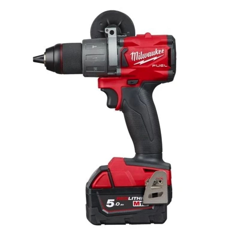 Milwaukee M18 Fuel Percussion Drill Bundle (Includes Combi Drill, Case, Charger and 2 x batteries)