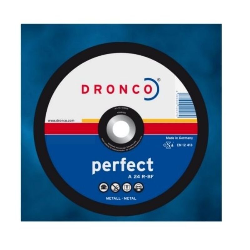 Steel Cutting Disc 230 X 3 X 22.23mm Dronco Perfect A24 RBF