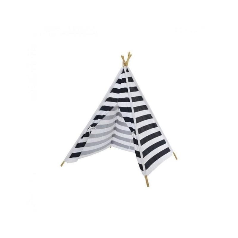 Navy/White Stripe Teepee Play Tent