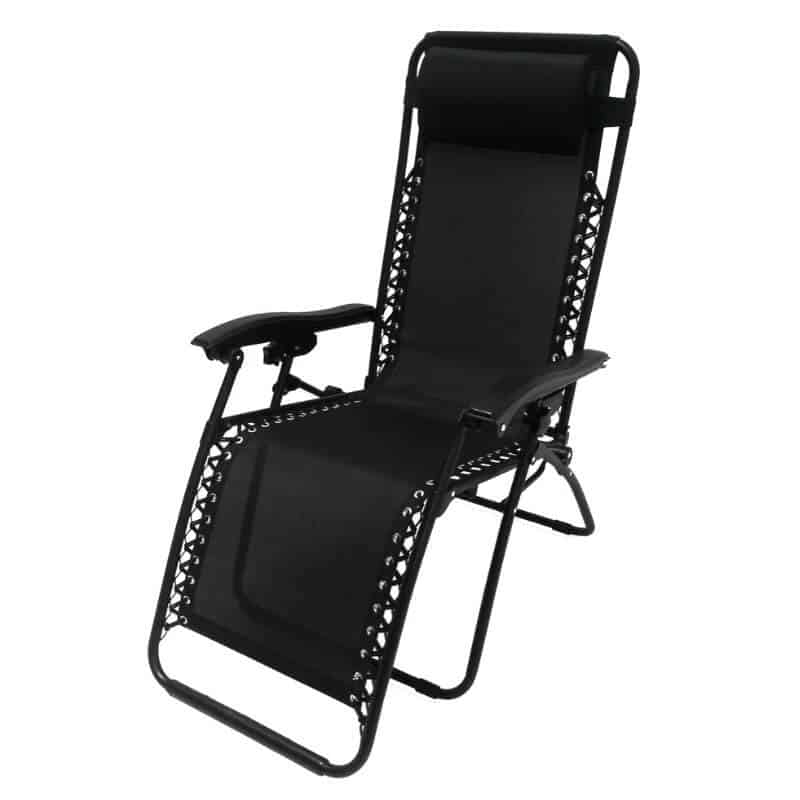 Zero Gravity Lounger Chair - Black