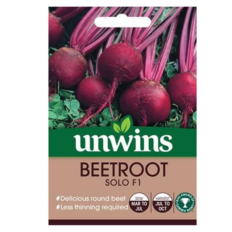 Beetroot (round) Solo F1 Seeds