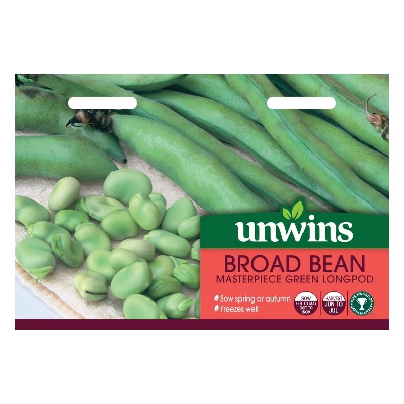 Broad Bean Masterpiece Green Longpod Seeds