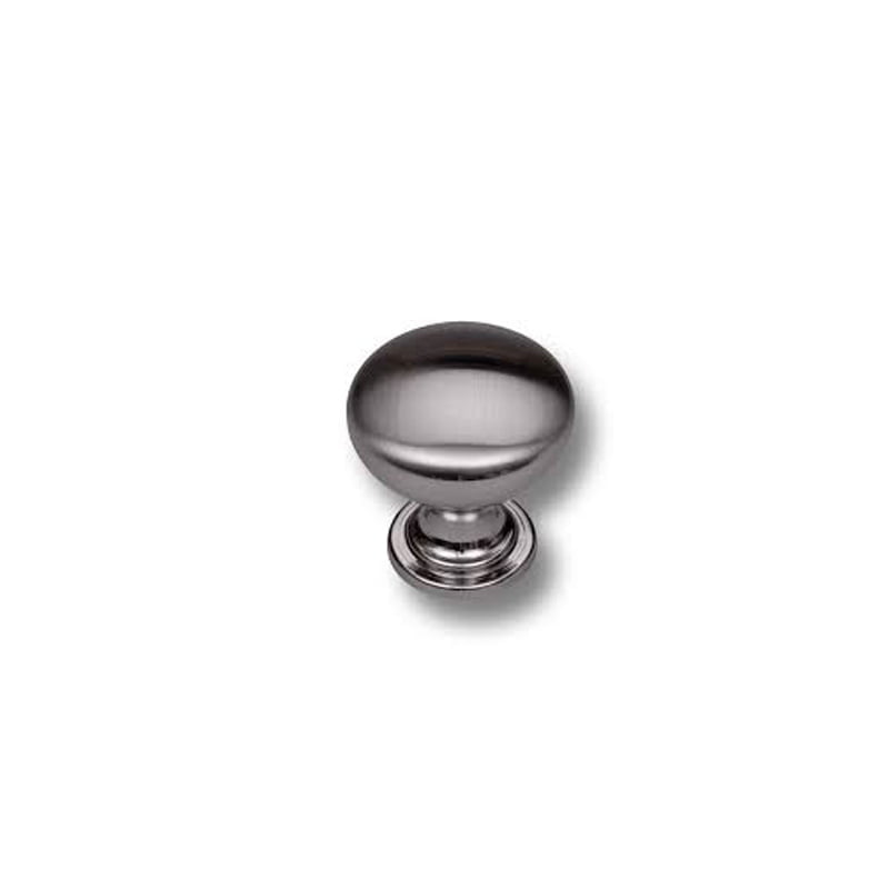 Button Drawer Knob | Brushed Nickel 30mm