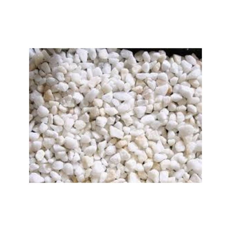 Decorative Chips White Marble 25kg
