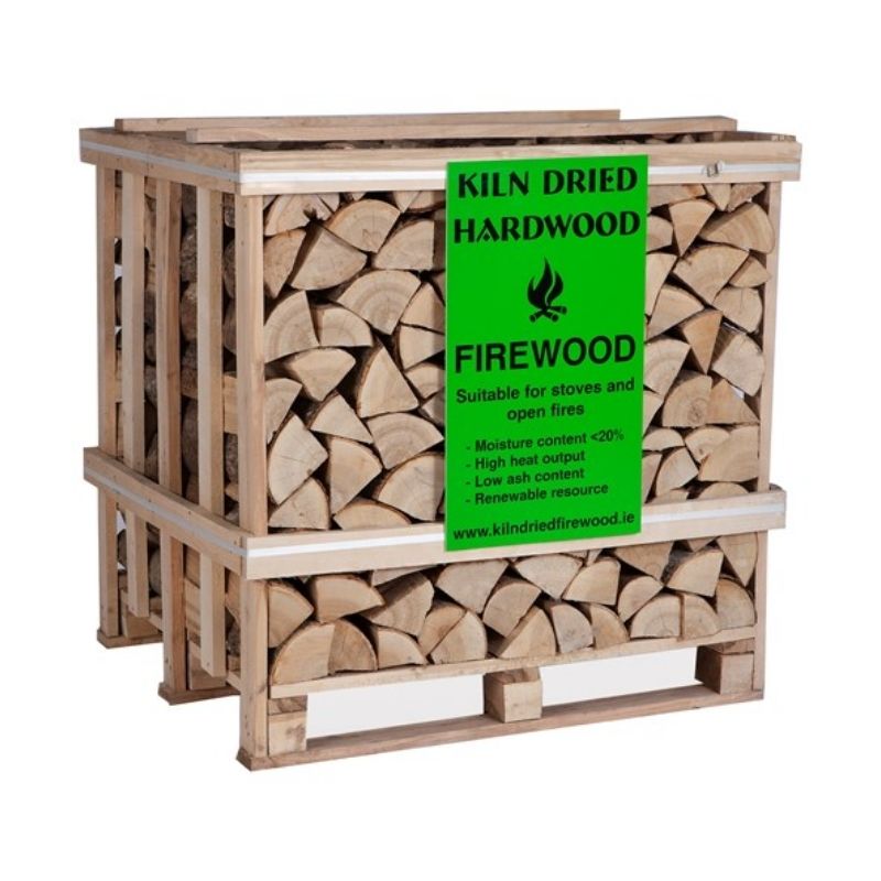 600kg Ash Firewood Crate 1mx1.15mx1.15m