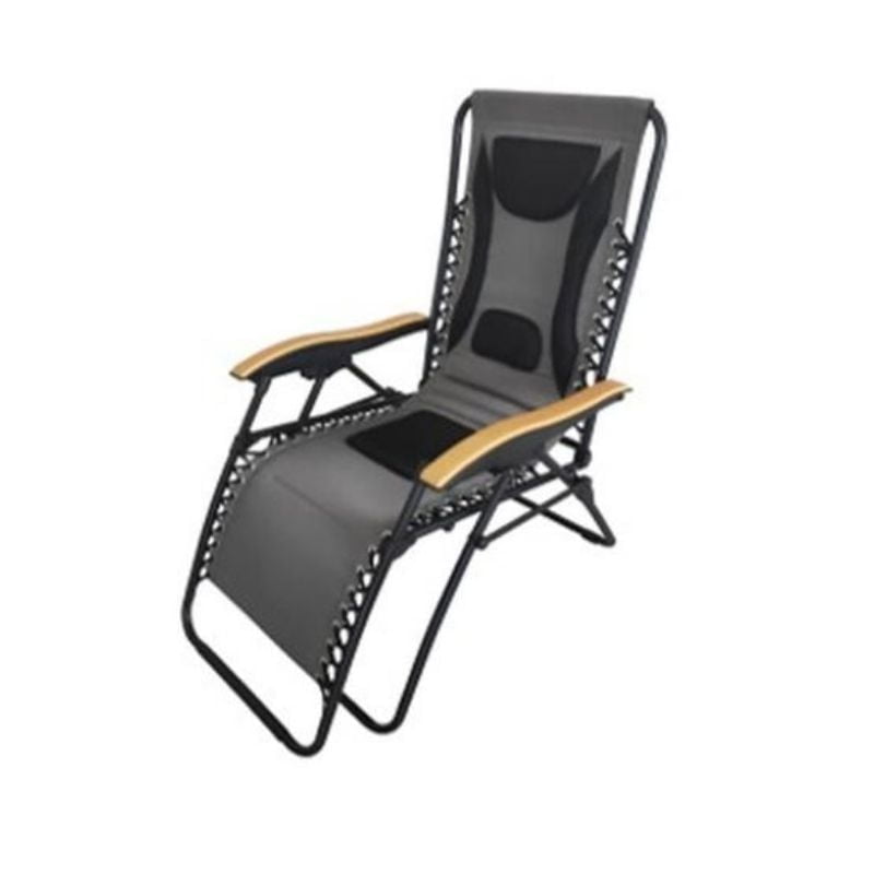 Delux Zero Gravity Padded Grey Chair