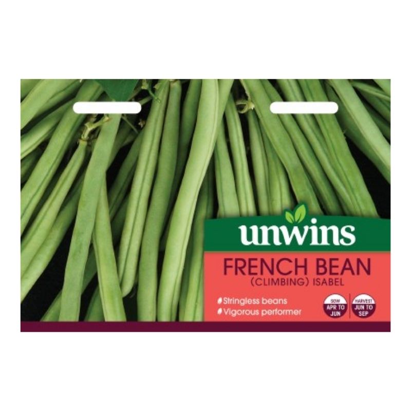 French Bean (climbing) Isabel Seeds