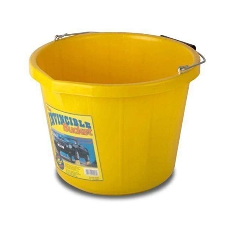 Invincible 15 Litre Yellow Bucket