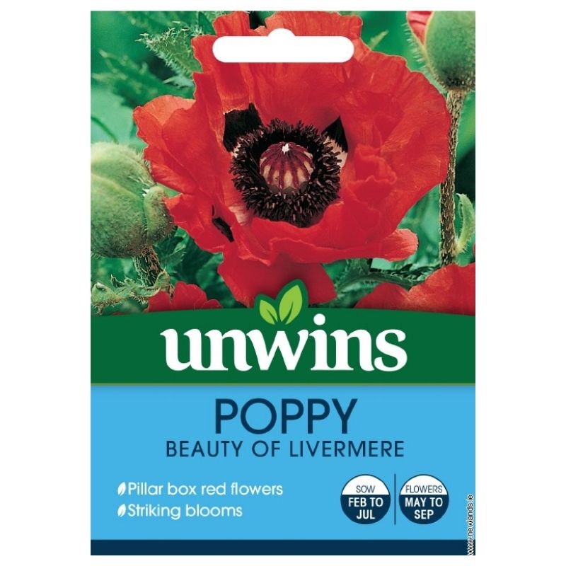Poppy Beauty Of Livermere Seeds