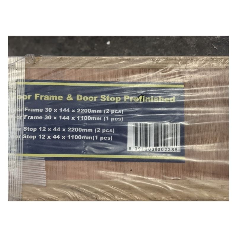 Prefinished White Oak Core Door Frame And Door Stop Pack 134mm Wide Label