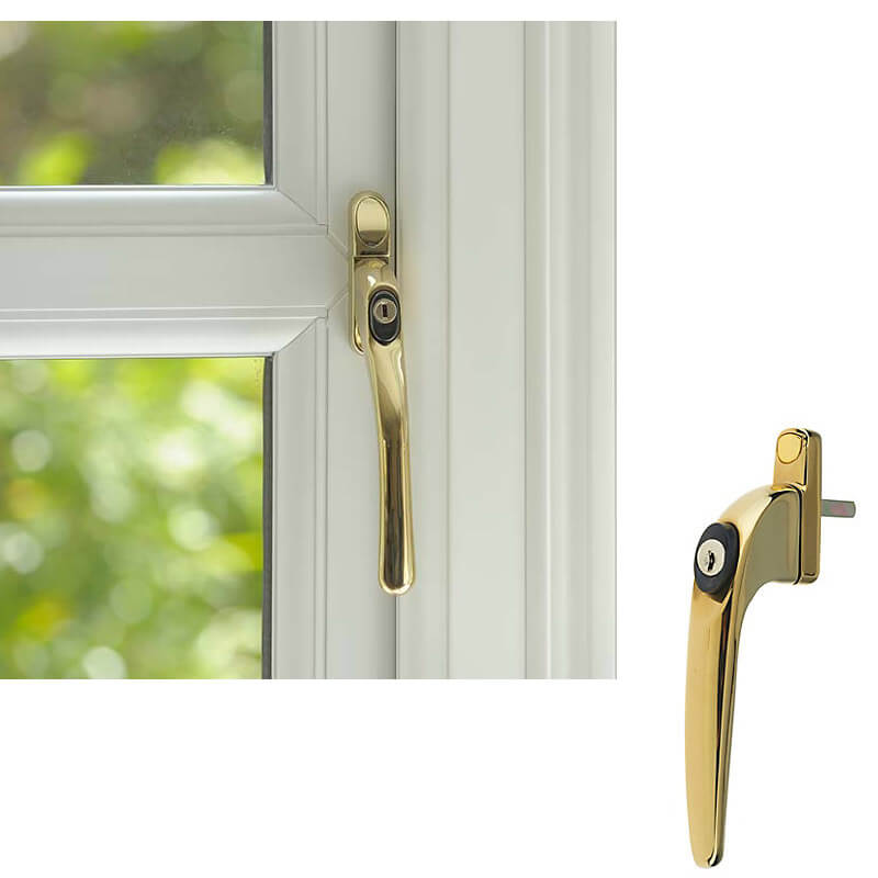 Yale Pvc Window Locks | Hand Gold