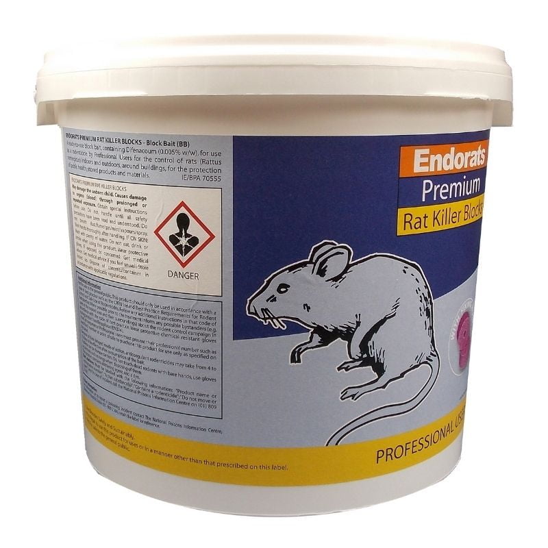 Endorats Premium Rat Killer Blocks 2.5kg