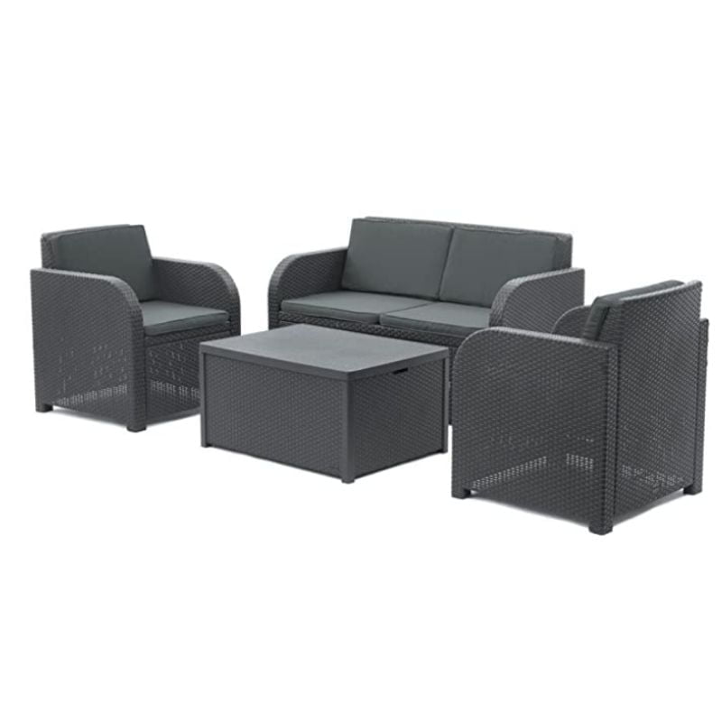 Rattan Garden Furniture | 4 Lounge Seats