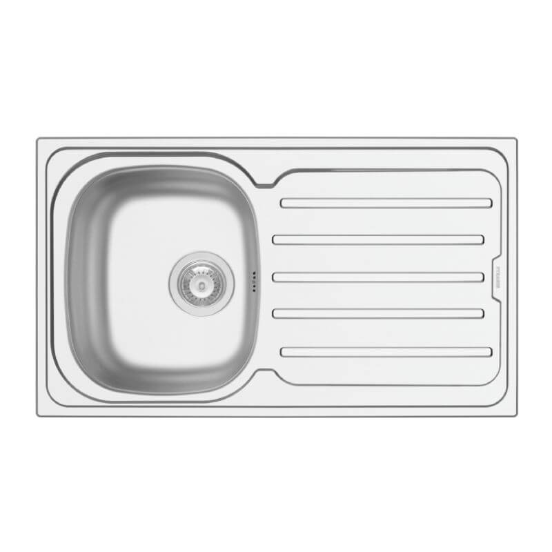 Single Bowl Kitchen Sink 860mm X 500mm