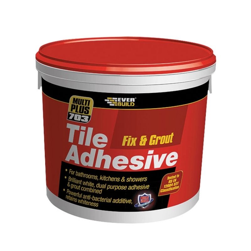Tile Adhesive Everbuild 703 Fix and Grout