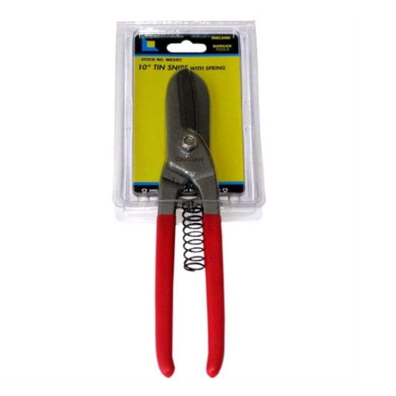 10″ Tin Snips With Spring