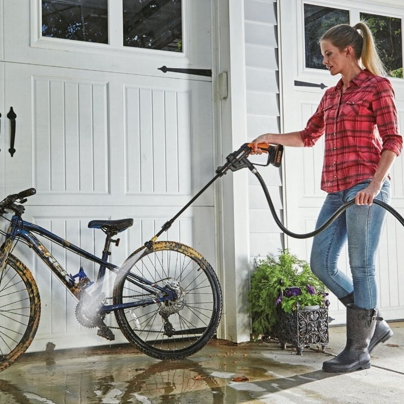 Worx Hydroshot 20v Cordless Pressure Cleaner – No Mains Connection Required