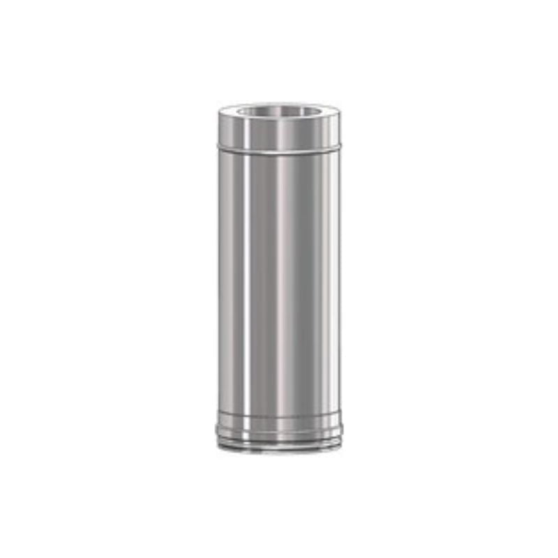 150mm Twin Wall Insulated Flue Pipe 250mm Length
