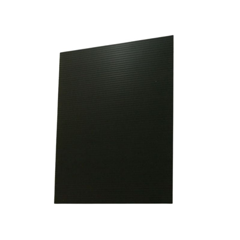 Black Corrugated Board Corriboard 8 Feet X 4 Feet X 2mm