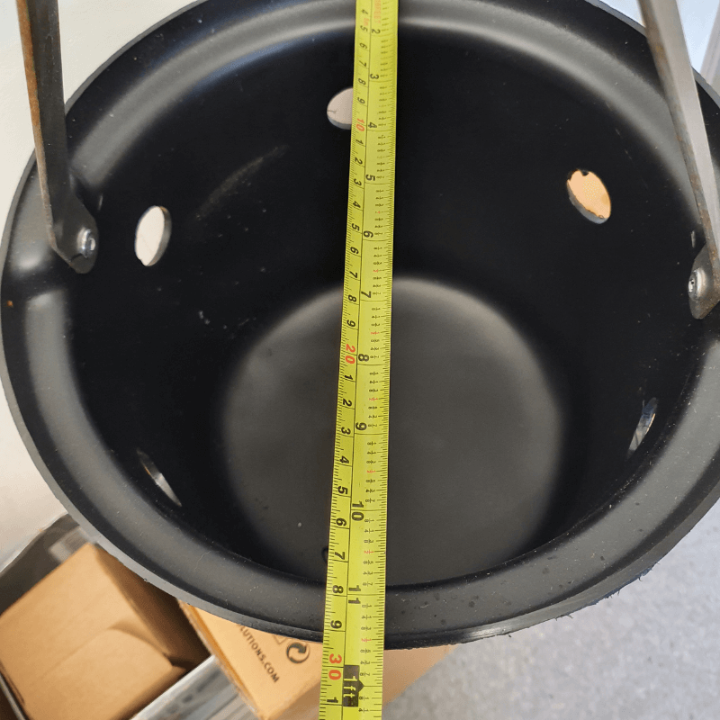 Black Grease Trap Bucket Replacement JFC