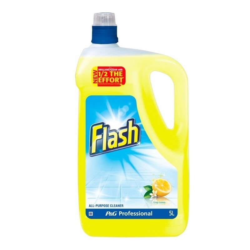 Flash All Purpose Floor Cleaner – Lemon – 5 Litres