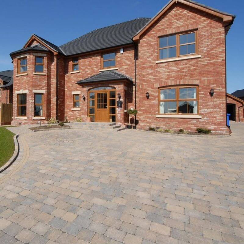 Tobermore Tegula Trio Traditional Style Paving (13.65m2 Per Pack)