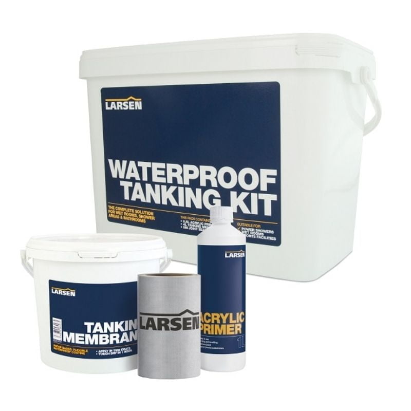 Waterproof Tanking Kit From Larsen