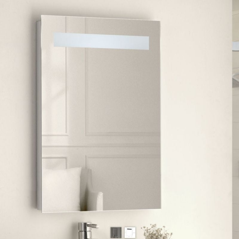 Isla LED Bathroom Mirror 50cm X 70cm With Shaving Socket