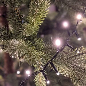 Kingston Pine 7 foot Artificial Christmas Tree close up