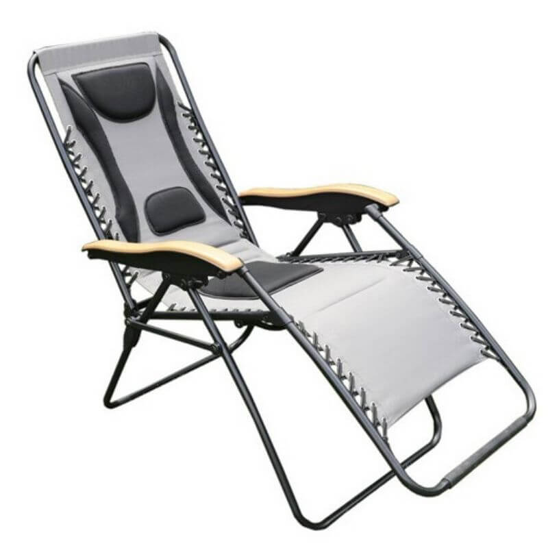 Donard Deluxe Zero Gravity Relaxer Chair – Grey