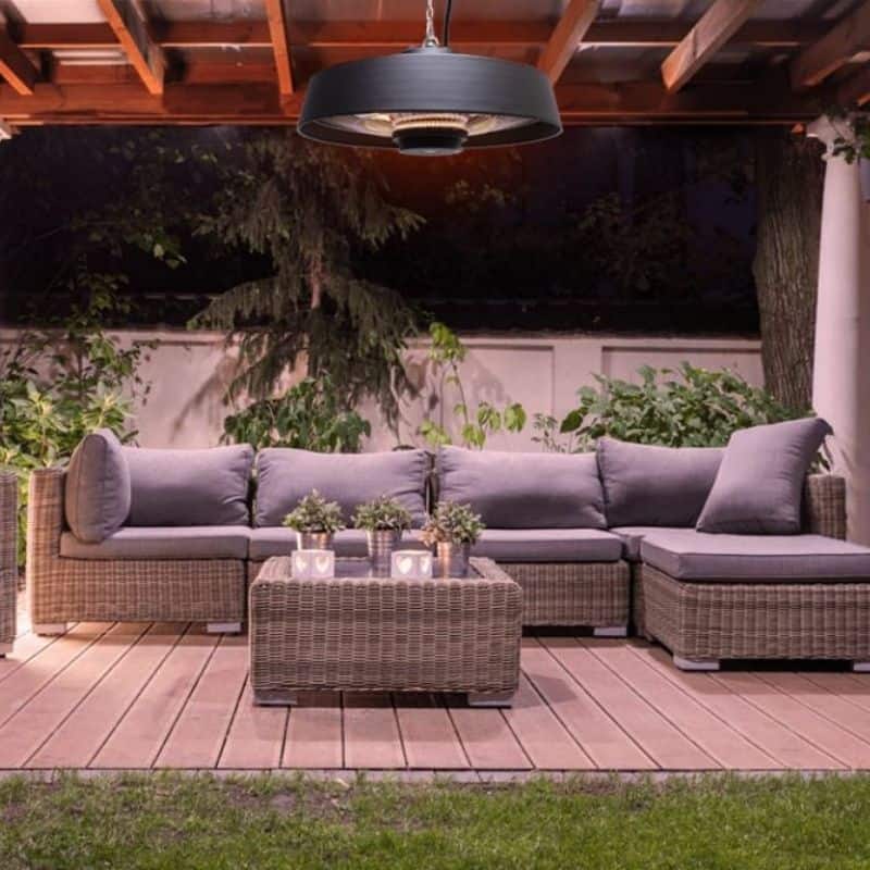 Patio Hanging Electric Heater – 2000W