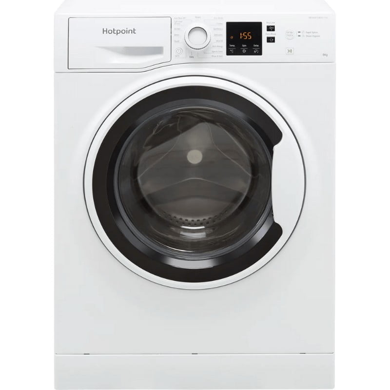 Hotpoint Washing Machine White (NSWA843CWWUKN) – 8kg ...