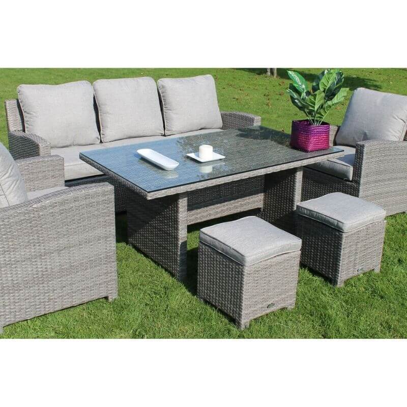 Orla Lounge Garden Furniture Set - 7 seats