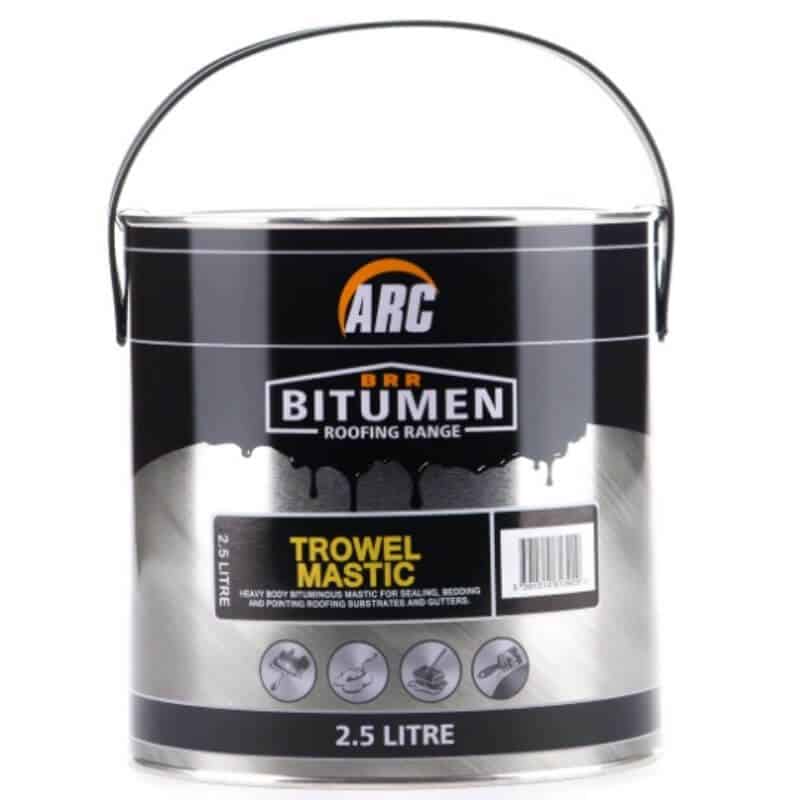 Bitumen Trowel Mastic 2.5L – Black