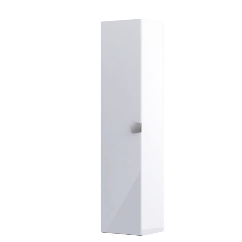 Bora 35cm Tall Boy Wall Cabinet Gloss White 151609