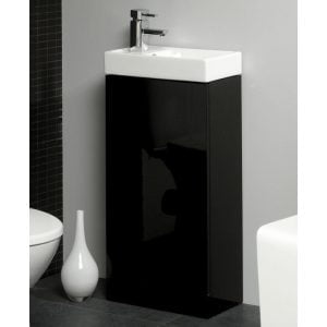 Compact Vanity Unit and Basin 40cm Black Product Code 151726