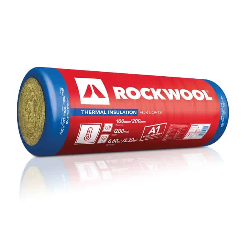 Rockwool Attic Insulation – Thermal Roll 6.6m2