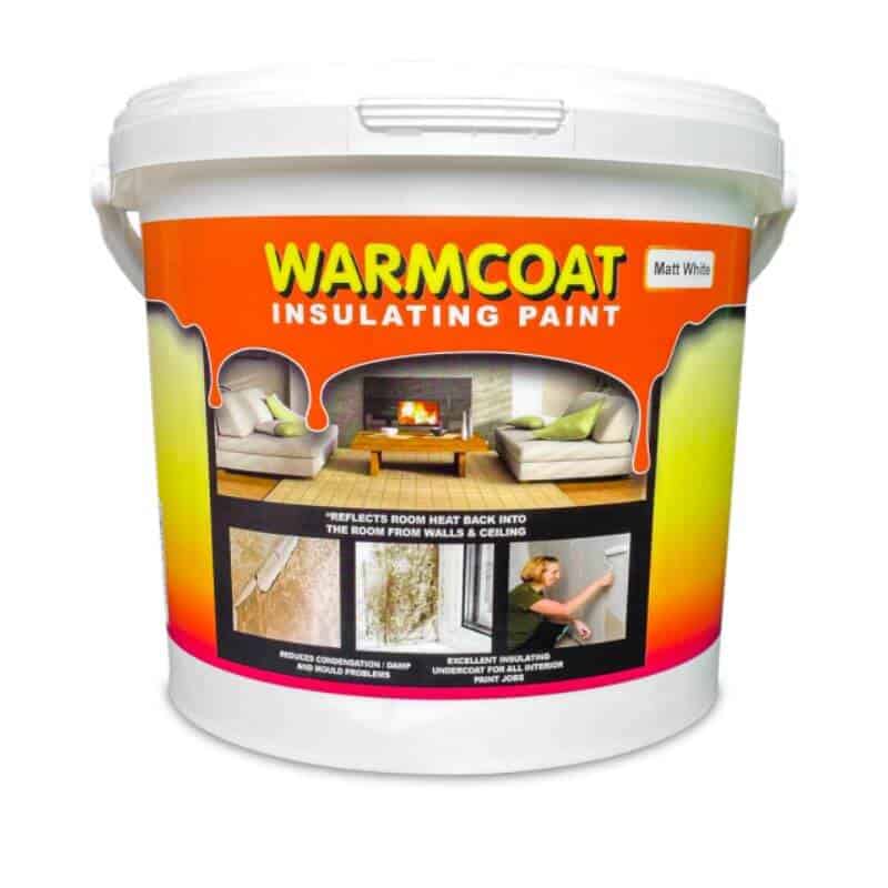 Warmcoat Insulating Paint Acrylic White Matt 5 Litres
